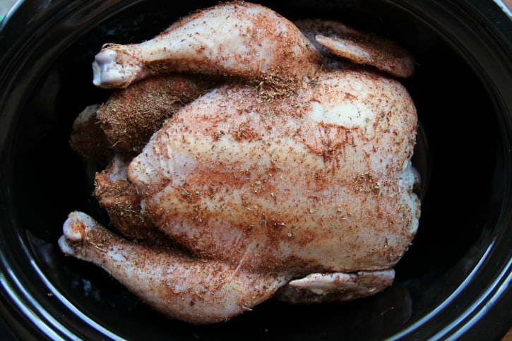 Paprika crockpot chicken