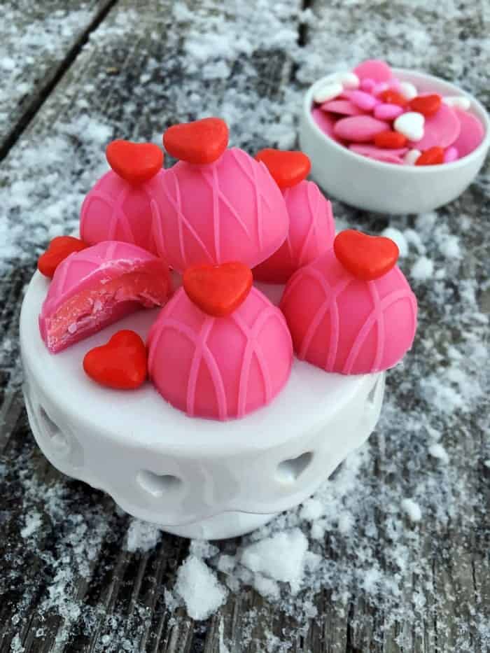 Valentine’s Day marshmallow creme candies