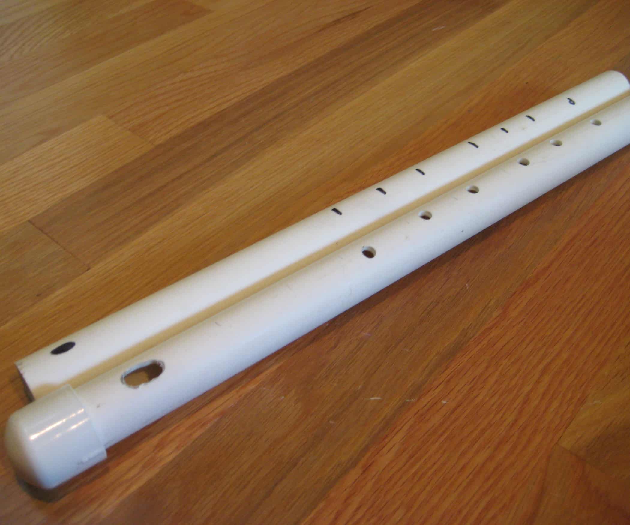 DIY PVC pipe pan flute