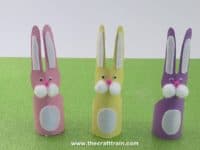 Toilet paper roll Easter bunnies 200x150 Hunting for Something Fun and Homemade: Easter Kids Crafts