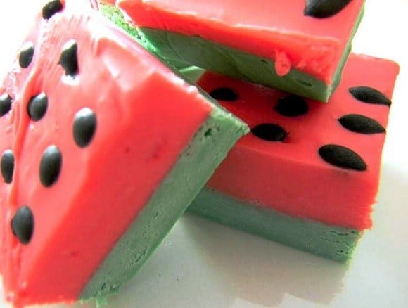 Watermelon fudge