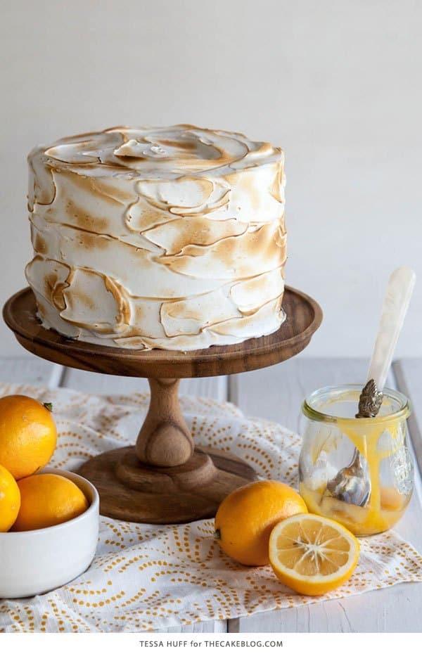 Lemon meringue cake