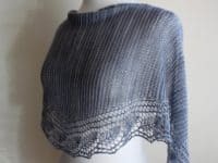 Spring Rain shawl 200x150 15 Spring Shawl Knitting Patterns that Look Lovely