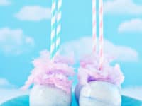 Whimsical pastel cotton candy apples 200x150 Colors and Tastes of Spring: 15 Awesome Pastel Colored Food Recipes