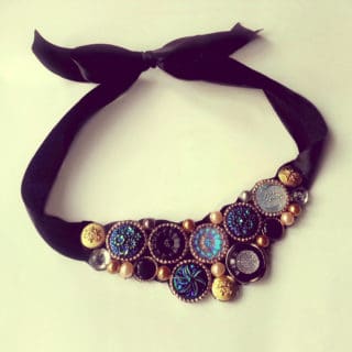 A Rich Style Statement: 15 Gorgeous DIY Collar Necklaces