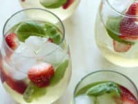 White wine sangria with strawberry basil 200x150 Be the Perfect Host: 15 Mouthwatering Sangria Recipes for Entertaining