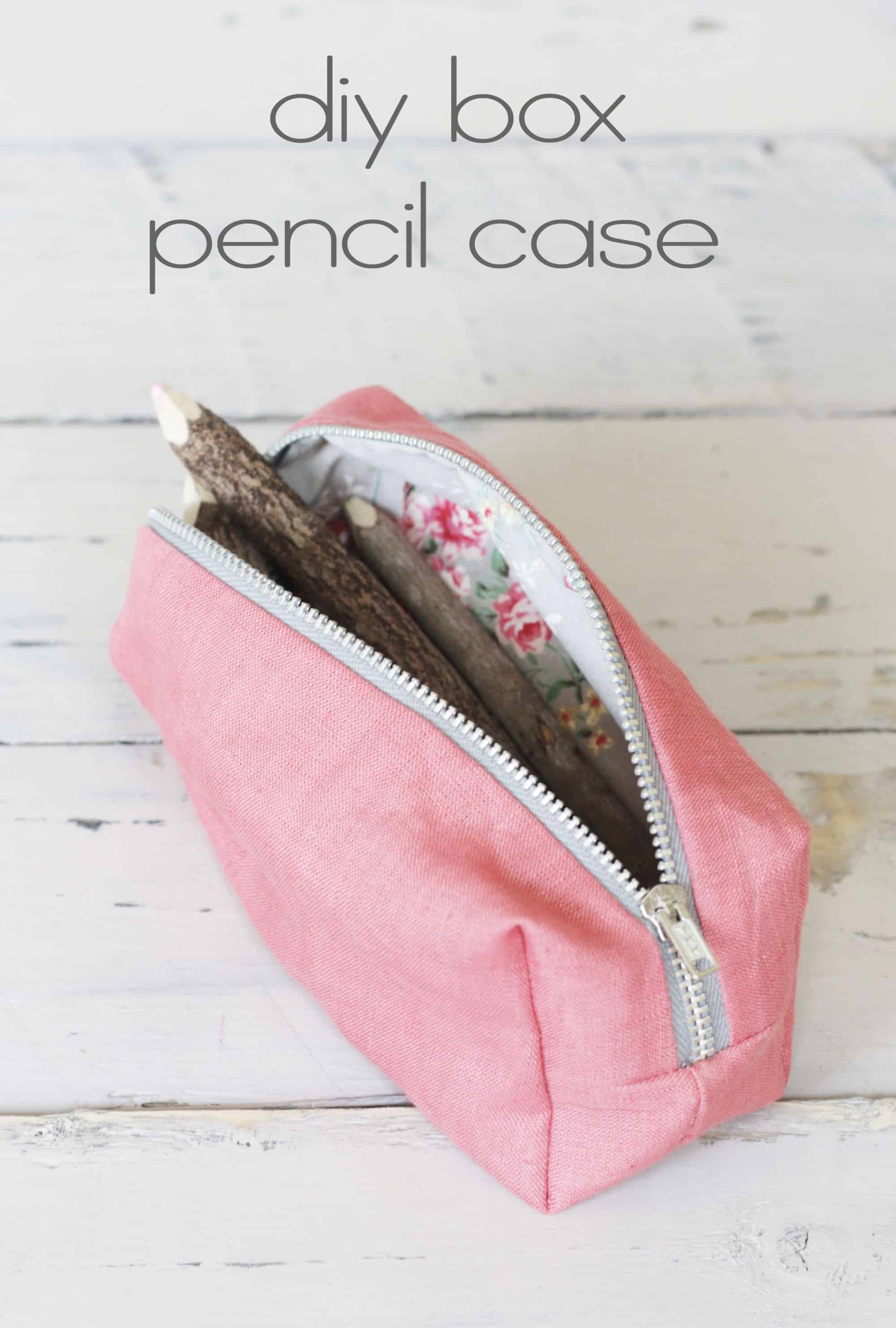 DIY Homemade Cute Pencil Pouch, Easy School supplies DIY ideas, How to, Paper Crafts