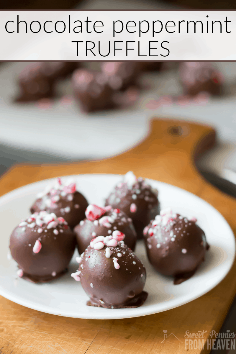 Chocolate peppermint truffles 15 Delicious Chocolate Truffle Recipes That Taste Divine