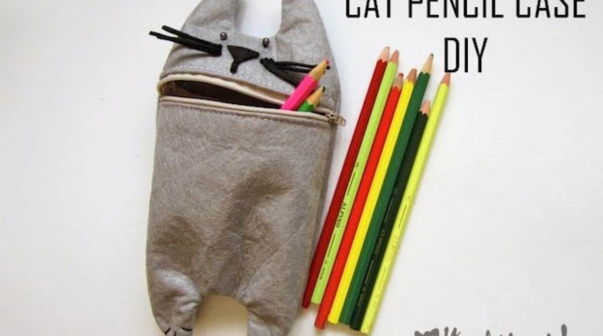 Cute cat pencil case