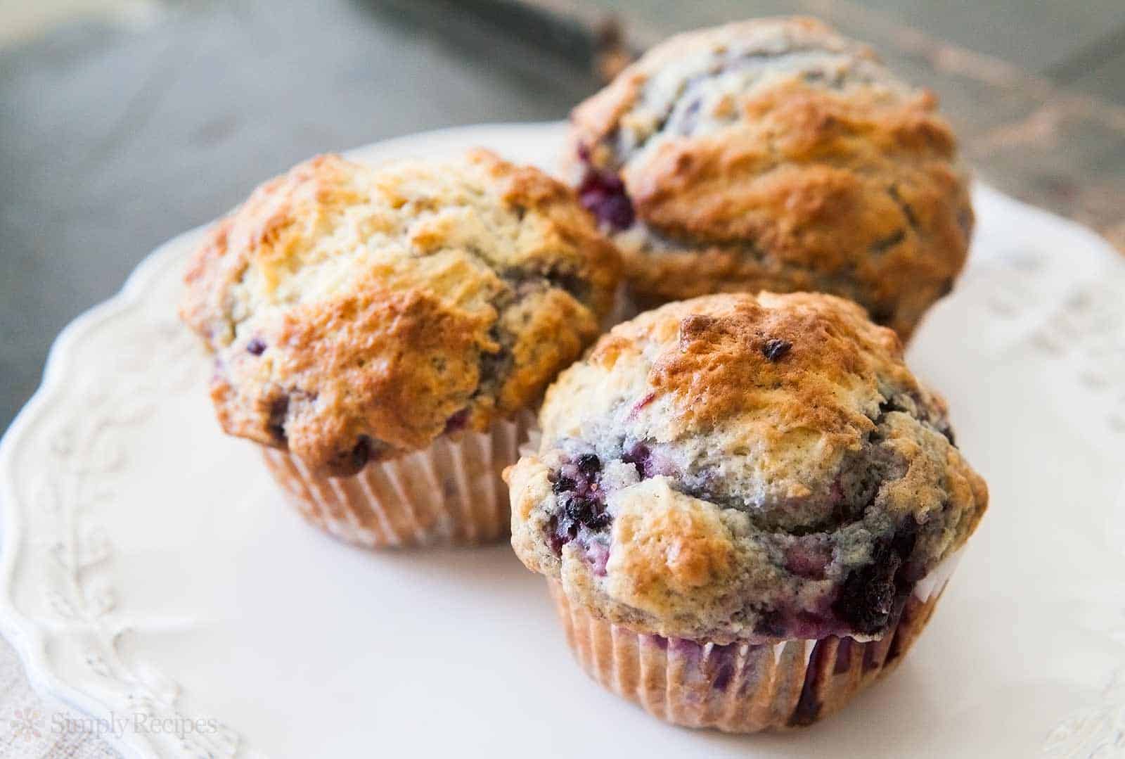 Blackberry muffins