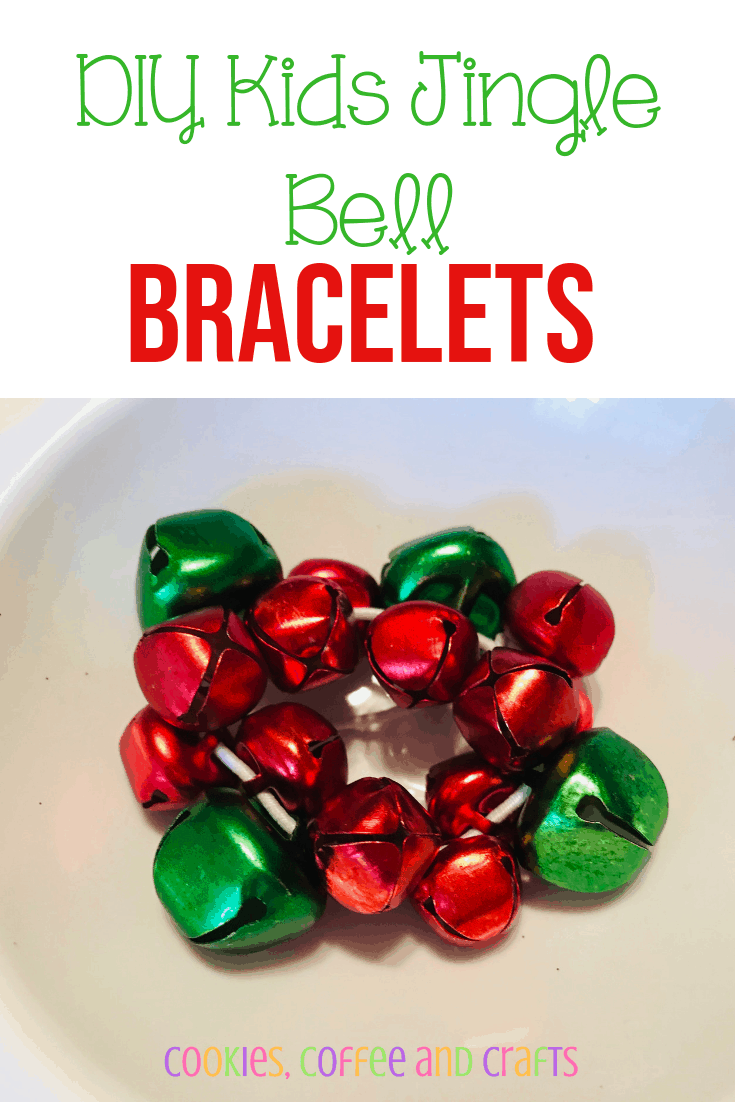 DIY jingle bell bracelet