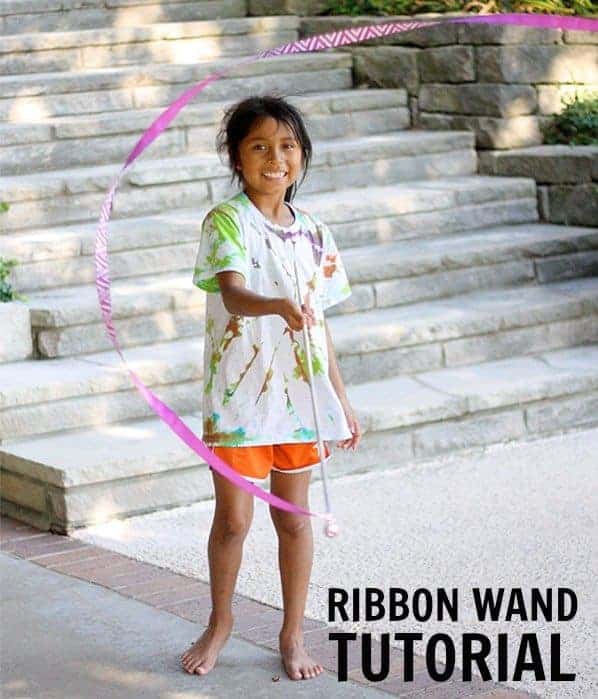Fun ribbon wands