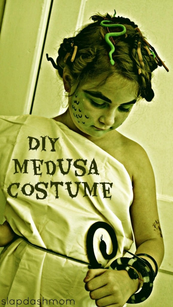 DIY Medusa costume