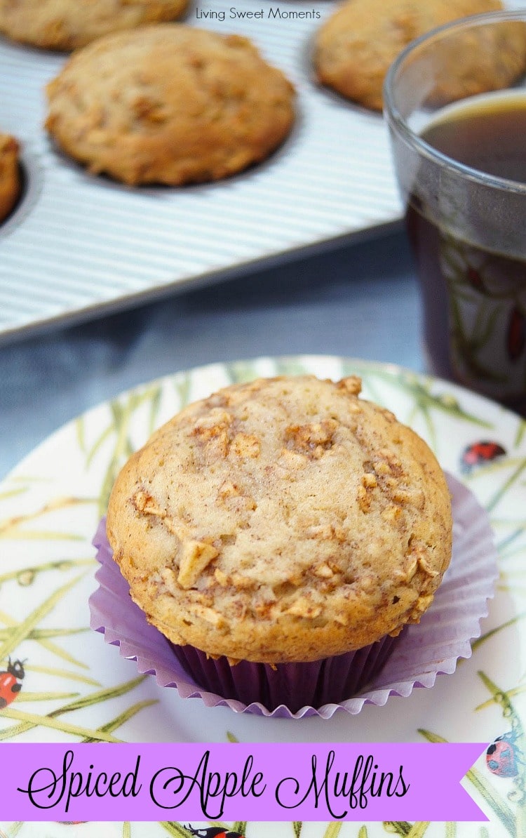 Spiced apple muffins