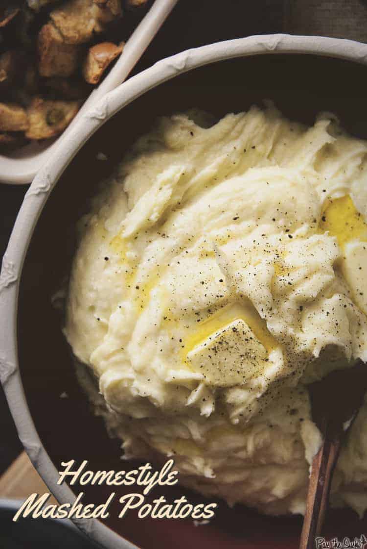 Creamy homestyle mashed potatoes