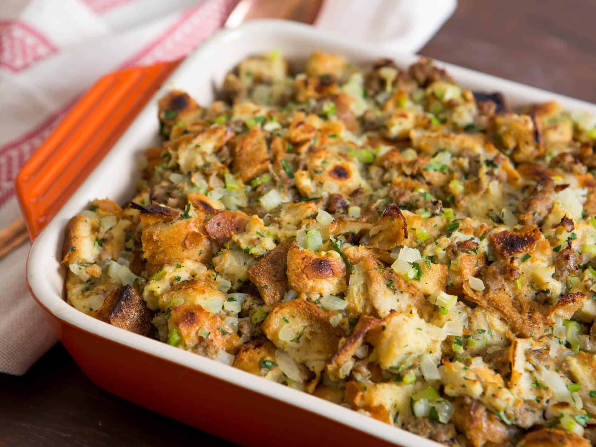 White bread oyster stuffing