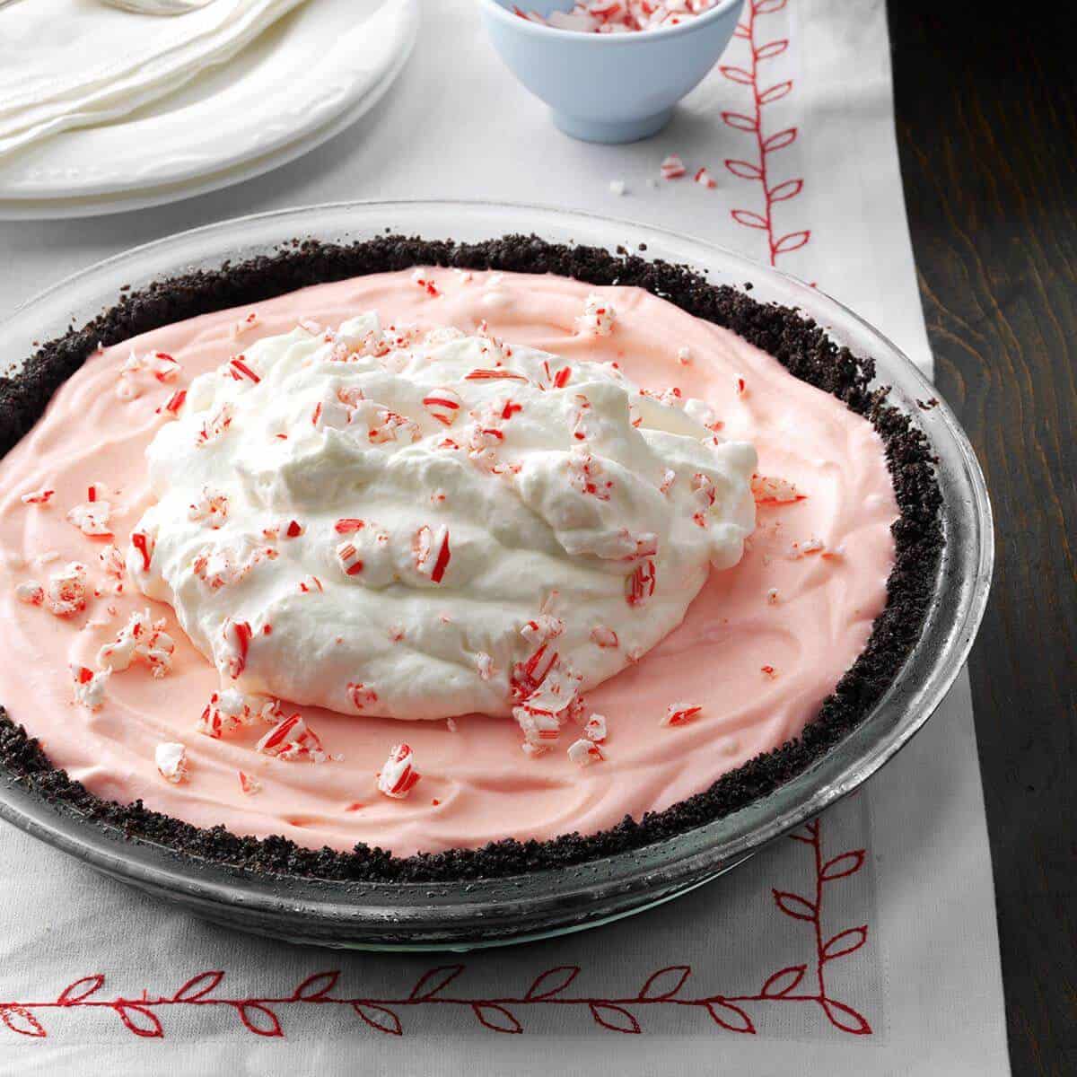 Candy Cane pie 15 Delicious Christmas Pie Recipes to Bake