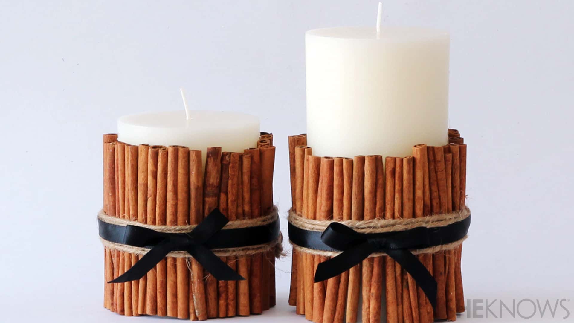 Cinnamon vanilla candles