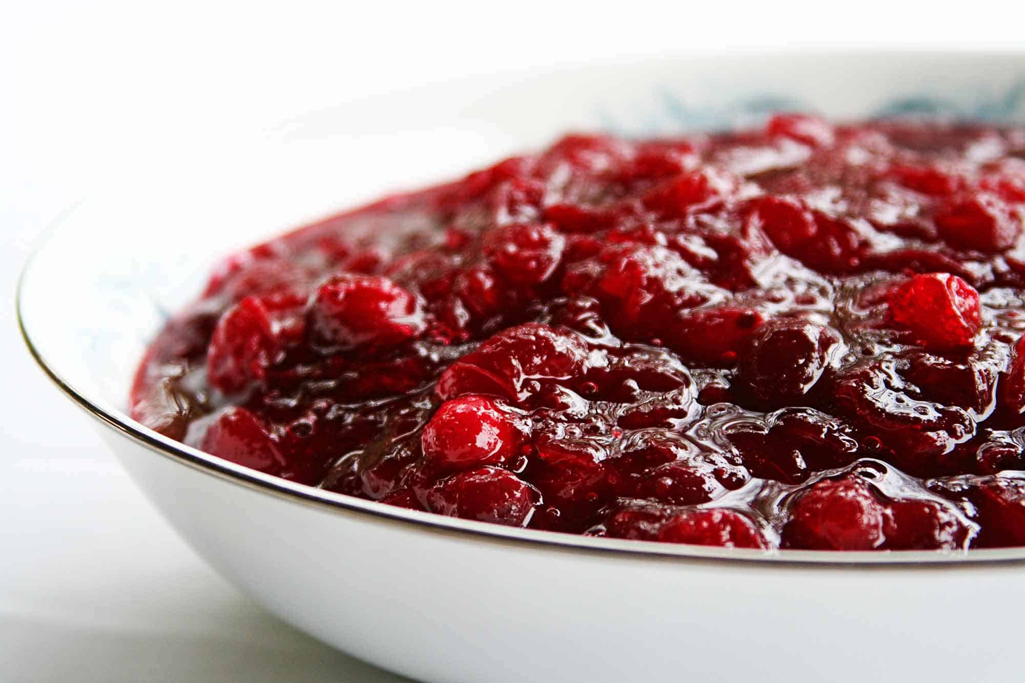 Traditional homemade cranberry sauce 15 Most Tasty Cranberry Recipes That Are Homemade
