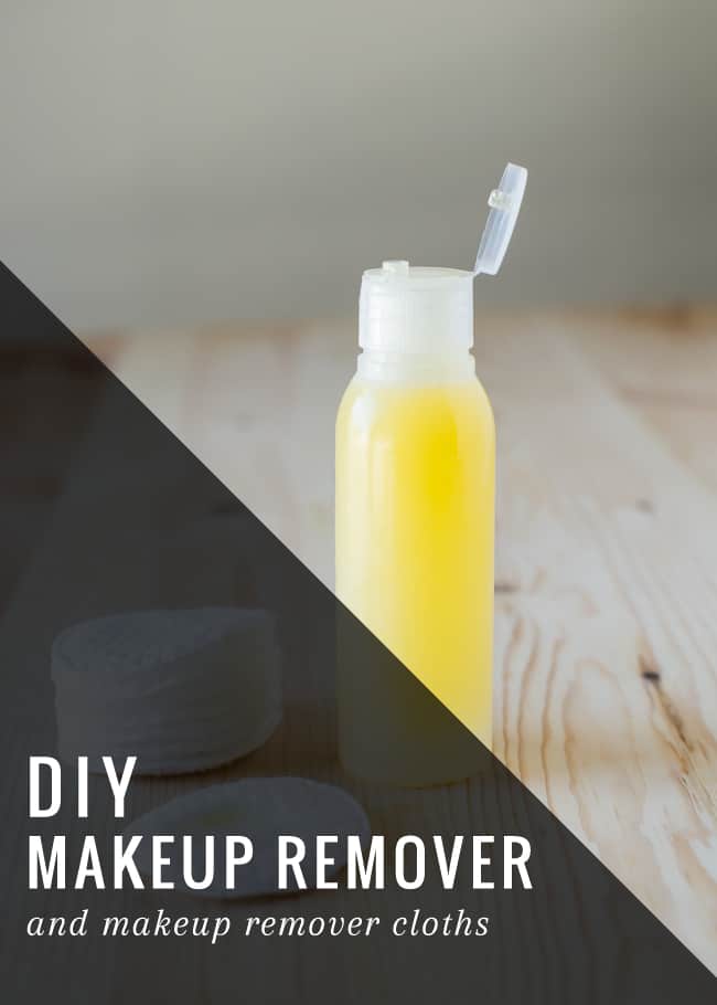 Almond and tea tree oil makeup remover