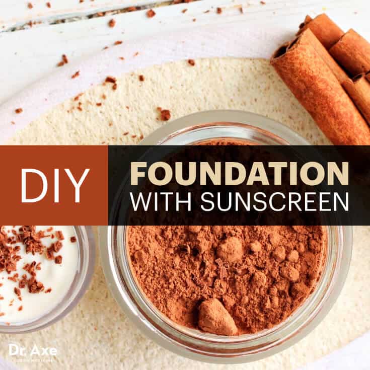 DIY foundation with sunscreen