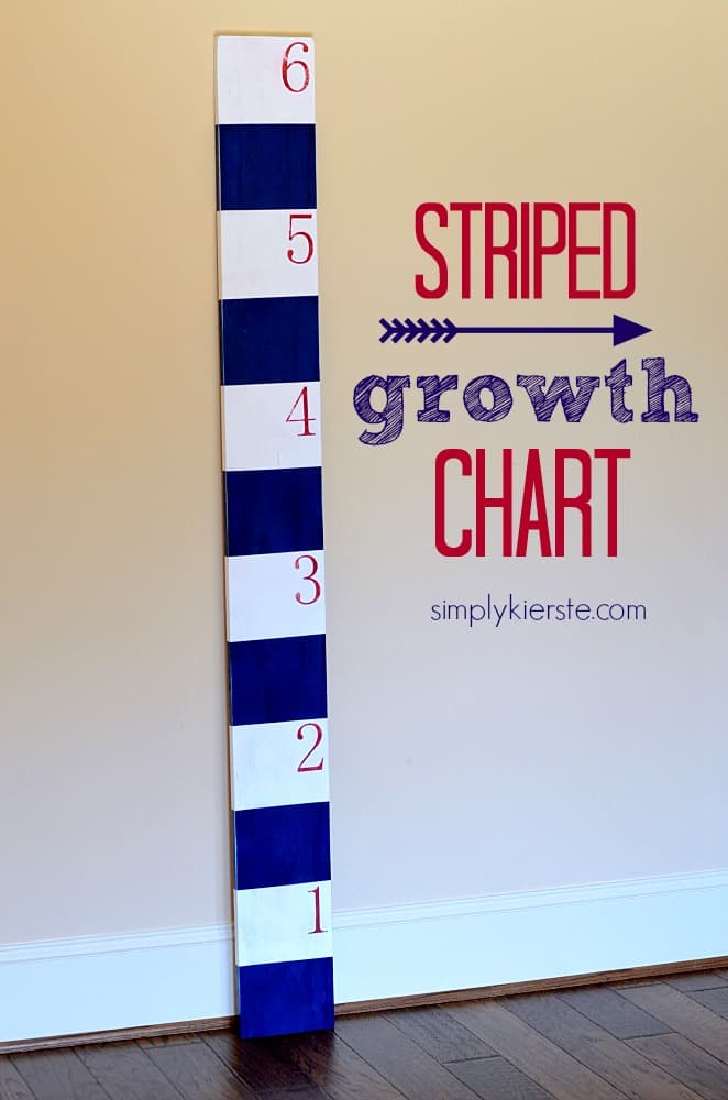 Simoe striped growth chart