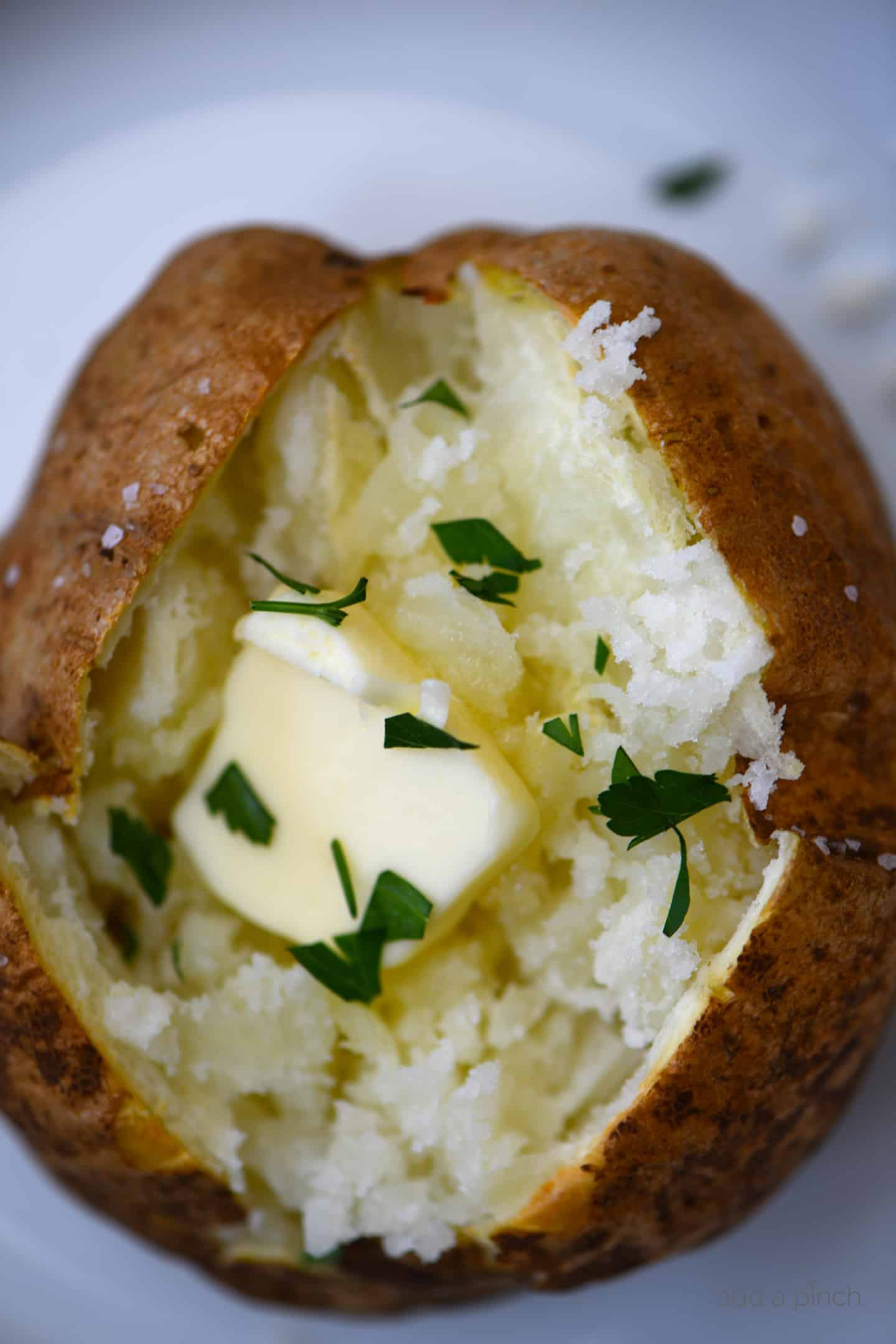Air fyer baked potatoes