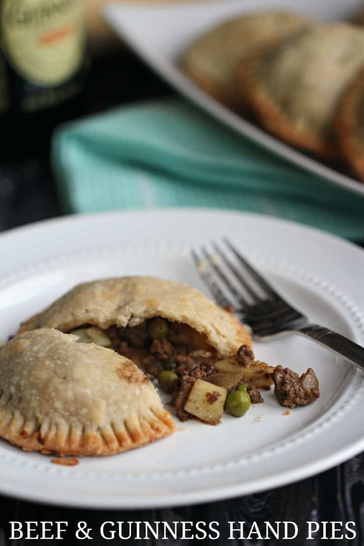 Beef and Guinness hand pies