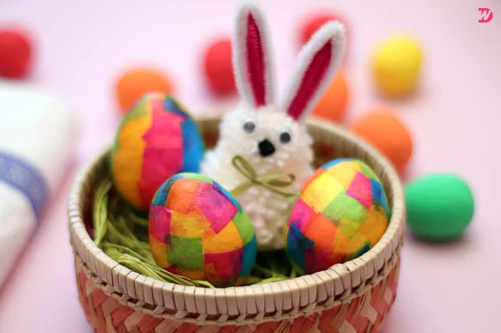 Paper Maché Easter Eggs to craft