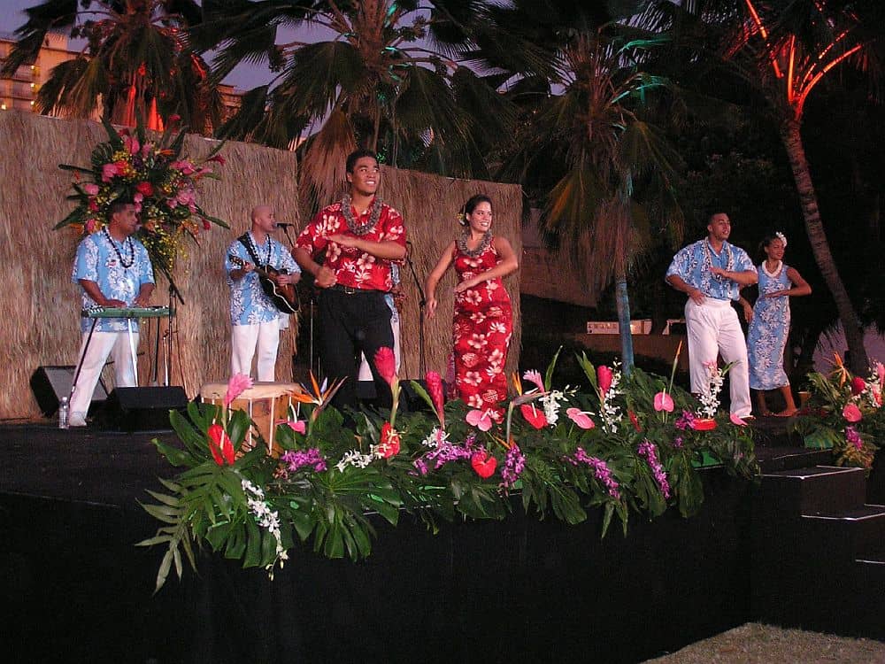 Luau themed party