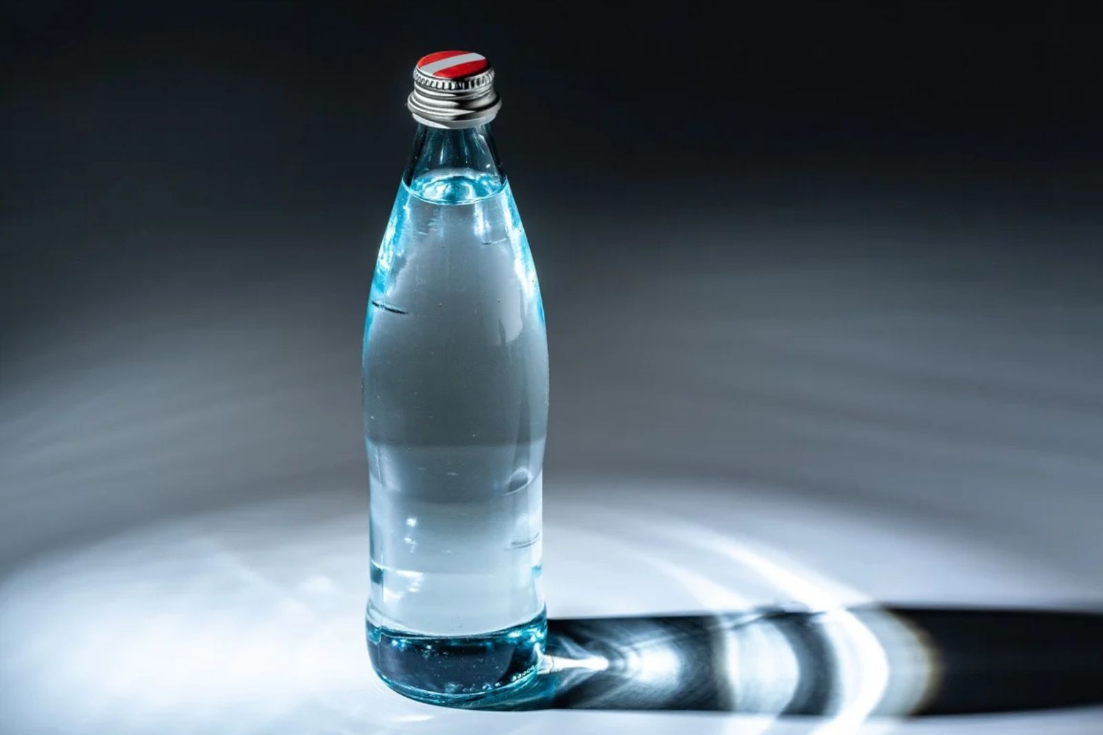 a bottle of water and a little bleach can light a dark room by day